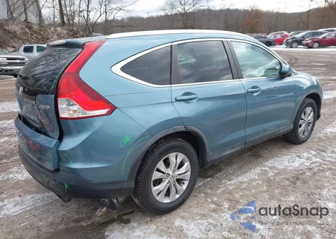2014 Honda Cr-V Ex-L из США, поврежденный, VIN 5J6RM4H7XEL057892